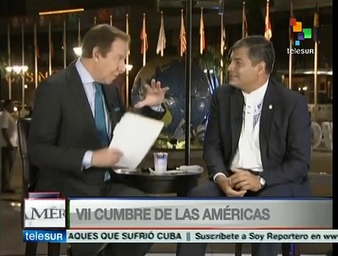 Señala Correa que Ecuador y AL deben proteger sus sectores productivos