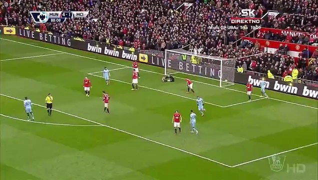 Sergio Aguero 4_2 _ Manchester United – Manchester City 12.04.2015 HD