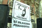 Piden justicia en el aniversario de la muerte de Couso