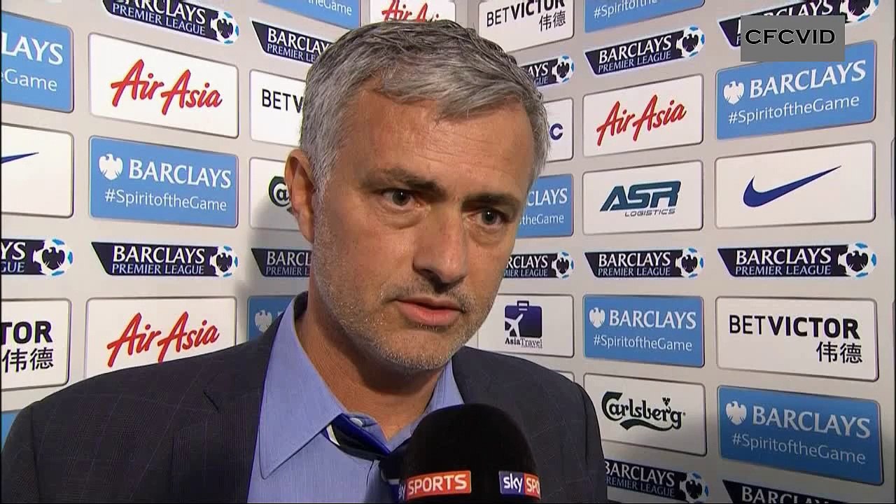 Mourinho reaction after QPR match 12-04-2015