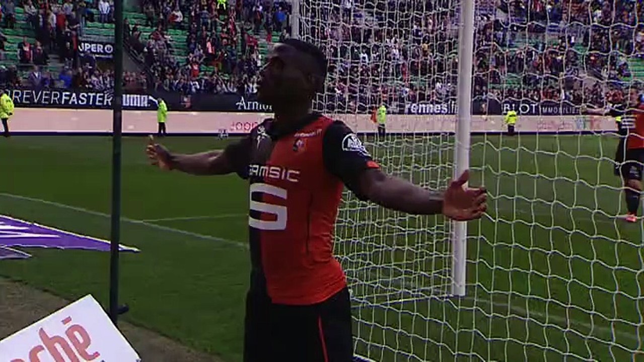 SRFC / Gunigamp : Joie des Rennais et clapping avec Paul-Georges Ntep