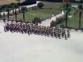 Chants et entrainements de la Garde Nationale (Tunisie)