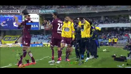 Goal Toche - Real Sociedad 2-2 Dep. La Coruna - 12-04-2015