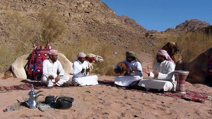 Traditional Bedouin Music at Wadi Rum, Jordan.MOV