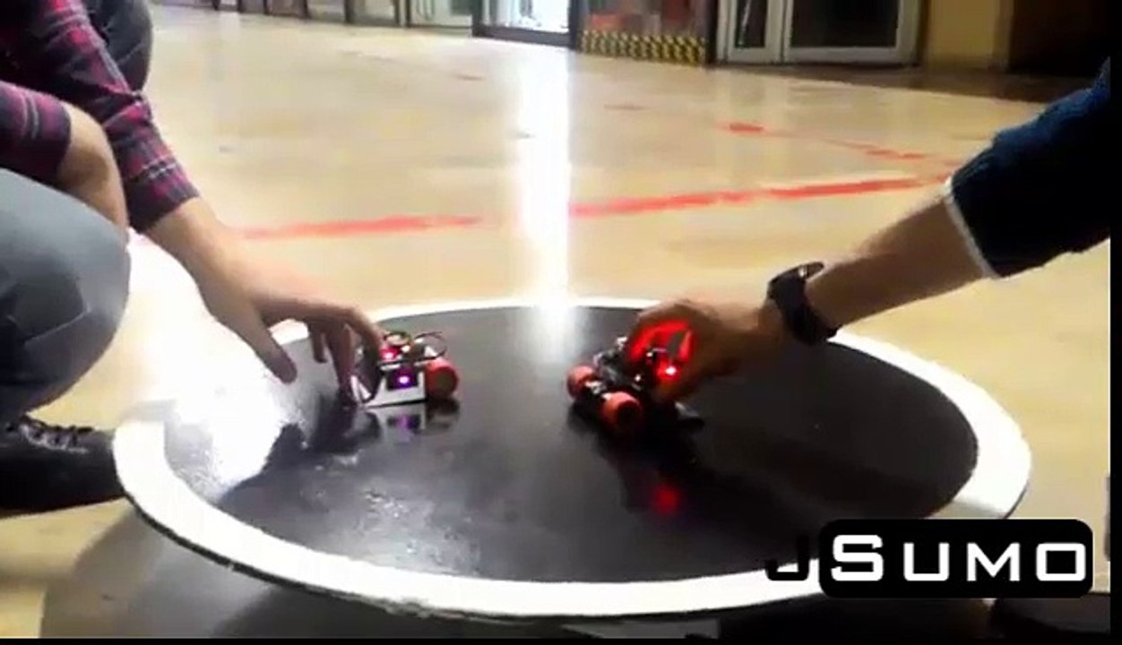 JSumo Mini Sumo Robot Match - Good Mini Sumo Robots