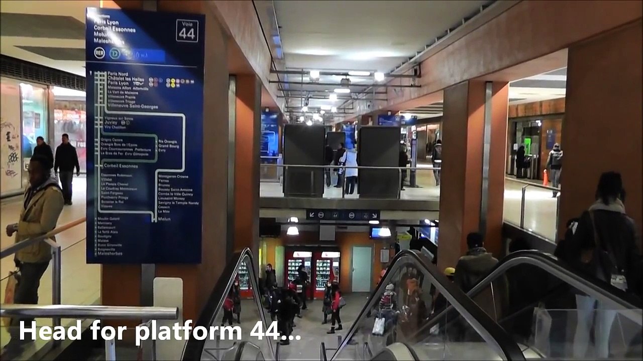 How to go by metro: Gare du Nord - Gare de Lyon in Paris