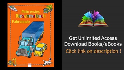 Mein erstes Riesenmalbuch - Fahrzeuge PDF
