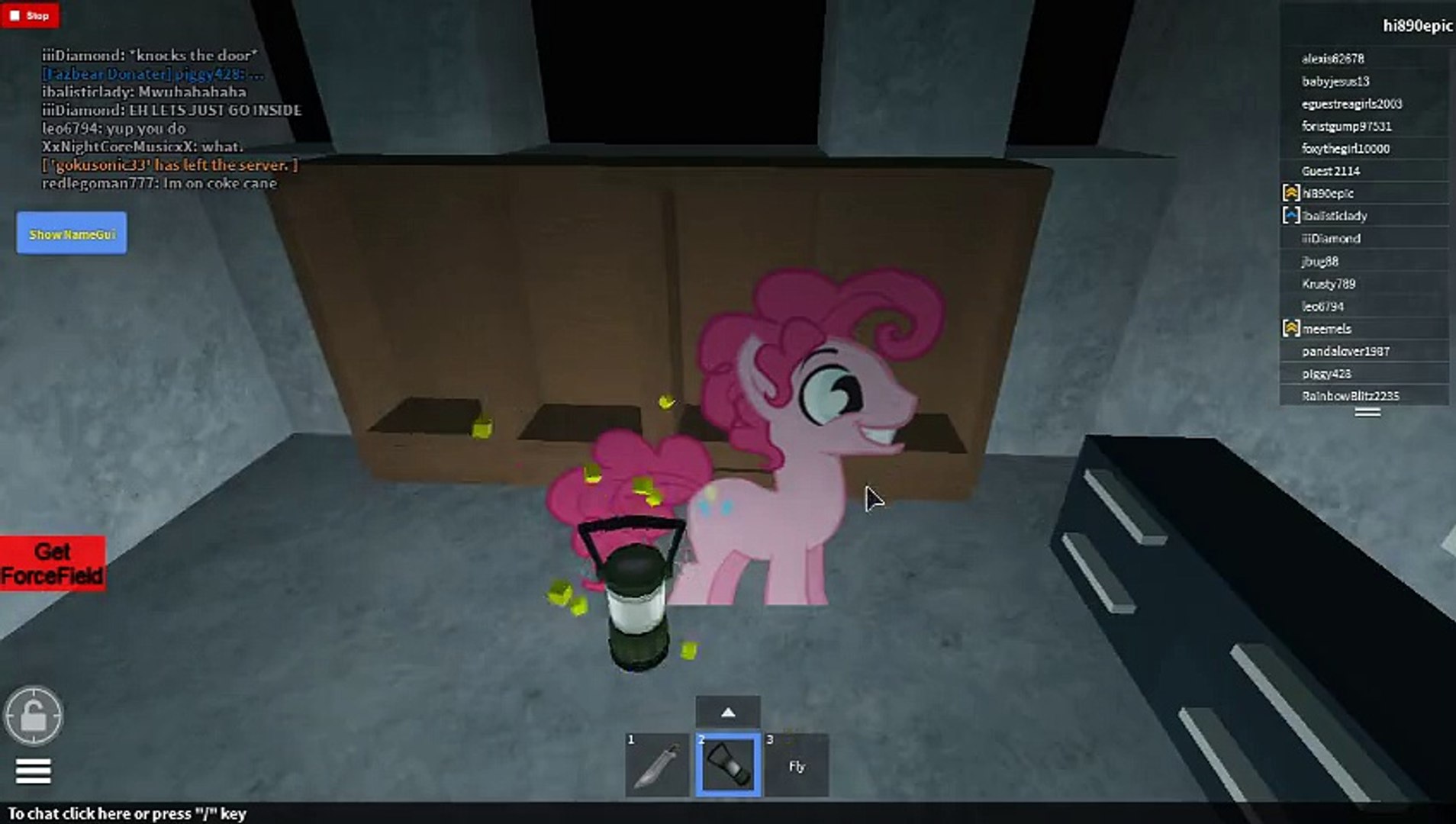 Stallion Pinkie Pie On Roblox Video Dailymotion - roblox guest mlp