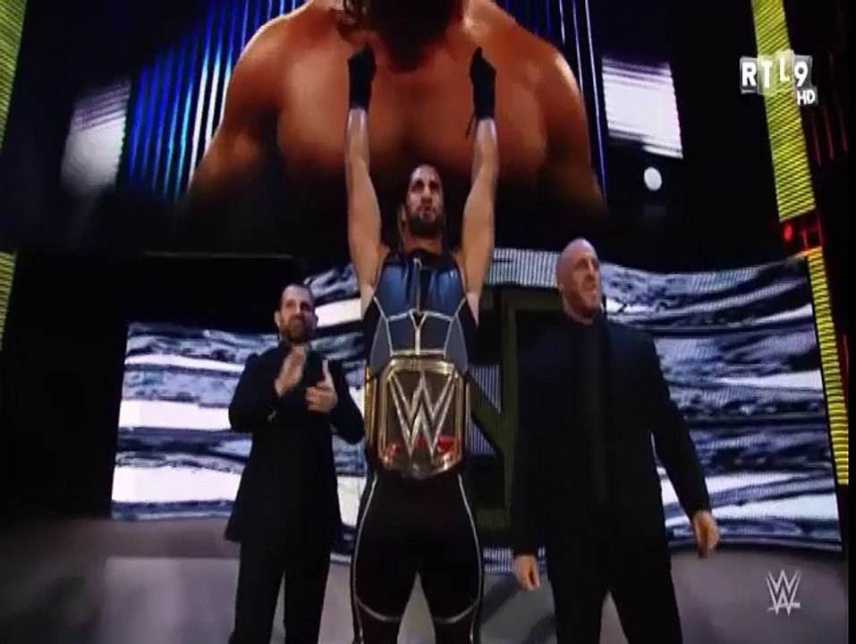 RTL9 RAW BROCK LESNARS VS SETH ROLLINS