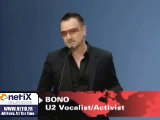Bono Talks Africa Ahead of G8 Summit