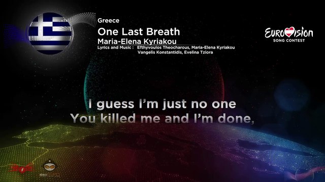 Maria Elena Kyriakou-One Last Breath (Greece) Eurovision Song Contest 2015
