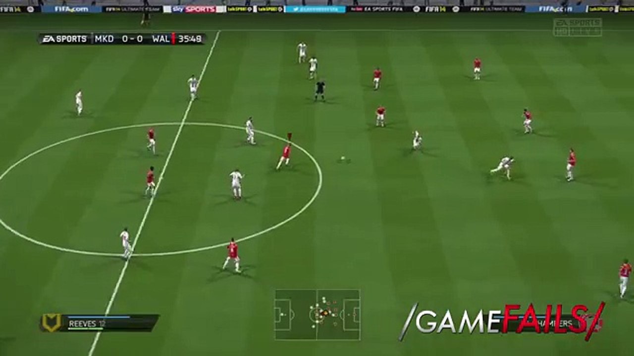 Clean tackle - Fifa 15 - très drôle