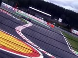 F1 @ Spa Francorchamps'08: chaotic final (Raïkkonen crash)