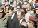 السادات وخالد عبد الناصر يفتتحان السد العالي يناير 1971