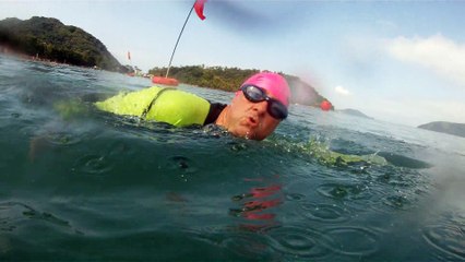 Prova de natação, 3000 m, Mar aberto, XIX Natação da Praia do Lázaro, Ubatuba, SP, Brasil, Fernando Cembranelli, Marcelo Ambrogi, Amigos, (34)