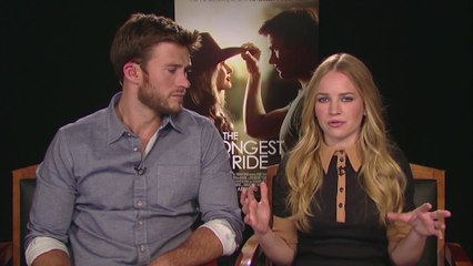 IR Interview: Scott Eastwood & Britt Robertson For "The Longest Ride" [20th Century Fox]