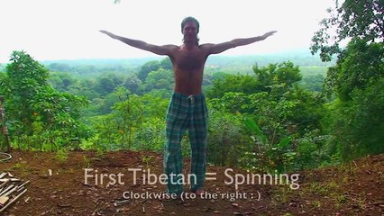 The Five Tibetans (@ the Costa Rica Yoga Spa, Nosara)