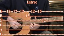 Super Mario Bros Guitar Tab Lesson How to Play