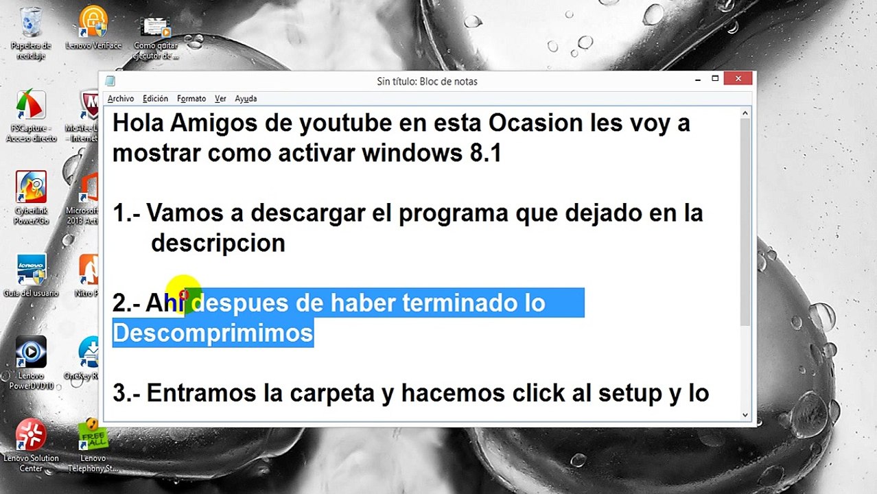 Como Activar tu windows 8.1