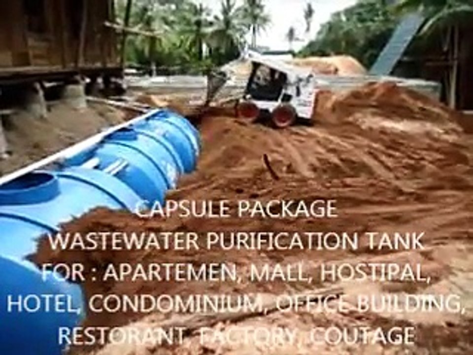 STP di pulau cempedak, Ipal Biotech Biofil, Tangki Ipal