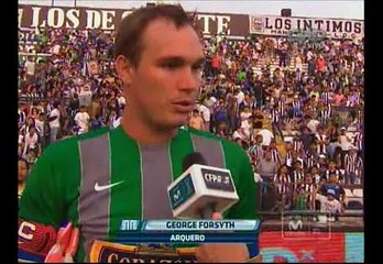 George Forsyth: "En Alianza Lima nos confiamos y eso está prohibido"