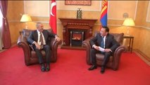 Çavuşoğlu, Moğolistan Dışişleri Bakanı Purevsuren ile Bir Araya Geldi - Ulan