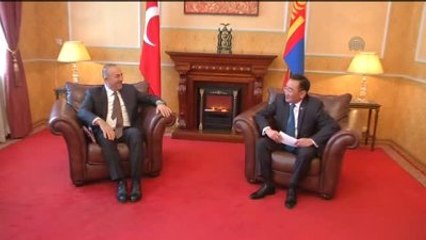 Çavuşoğlu, Moğolistan Dışişleri Bakanı Purevsuren ile Bir Araya Geldi - Ulan
