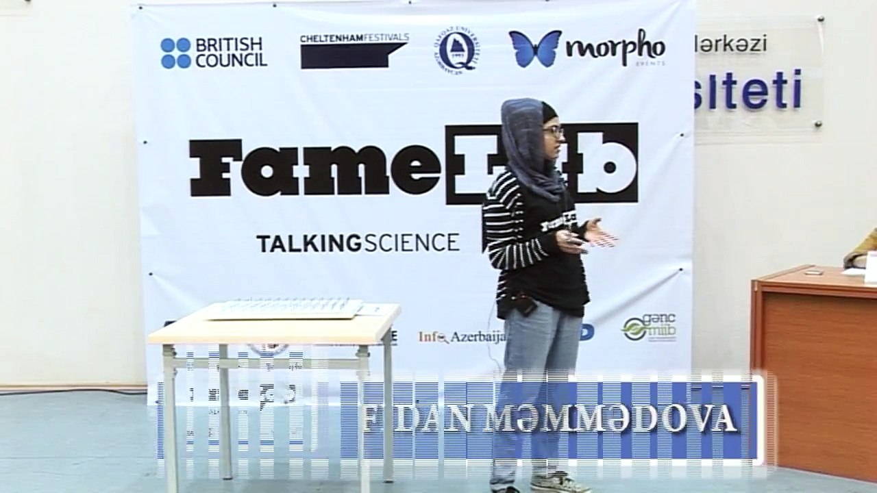 FameLab 2015 Fidan Məmmədova