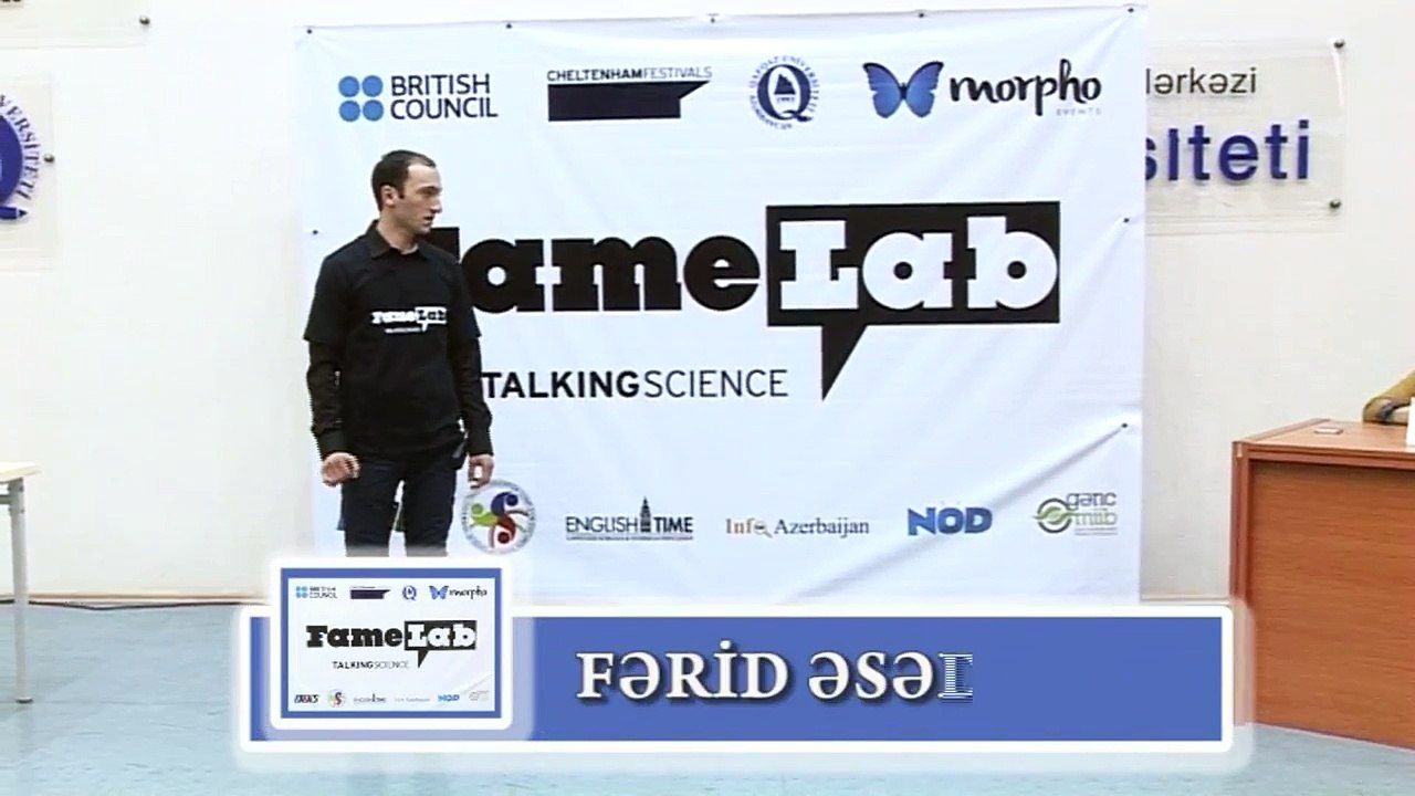 FameLab 2015 Fərid Əsədli