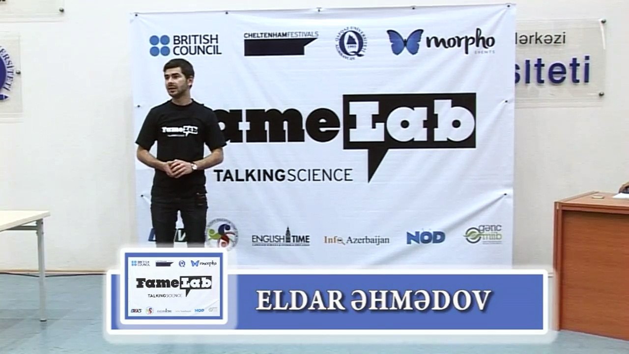 FameLab 2015 Eldar Əhmədov