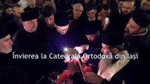 Liturghia si procesiunea de Inviere  la Catedrala Mitropolitana  ( Mitropolia Ortodoxa ) din Iasi