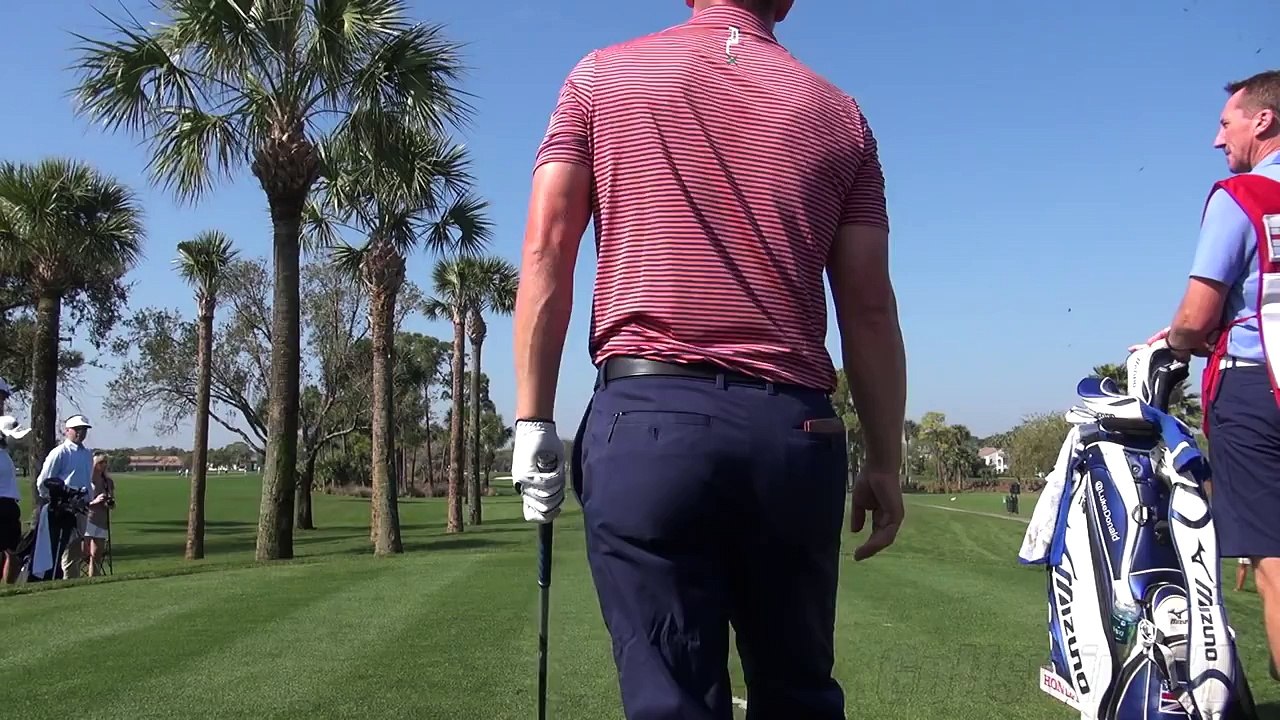 LUKE DONALD - 2014 DRIVER & IRON GOLF SWING SYNCED FULL SPEED & SLOW MOTION 1080p HD