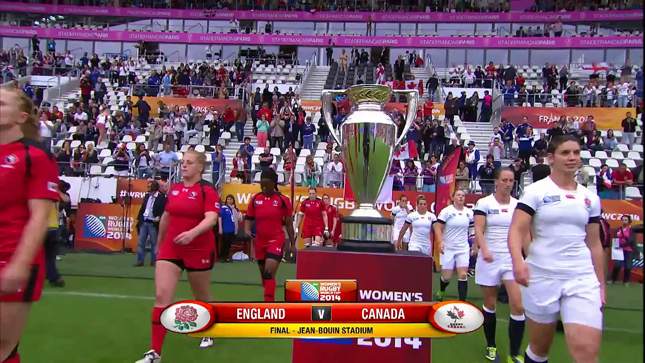 [HIGHLIGHTS] England v Canada 21-9 in Women’s Rugby World Cup 2014 final