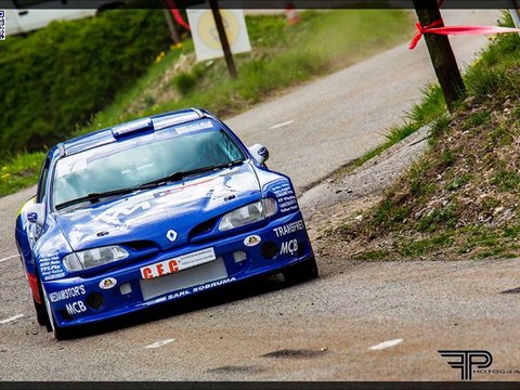 RALLYE DE FAVERGES 2015 MEGANE Kit-Car HANNOT-AUTAJON embarquée ES4