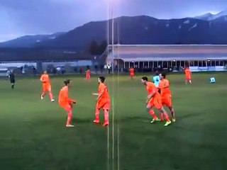 Goal of the year in Austria? | Half volley Goal from 40 metres