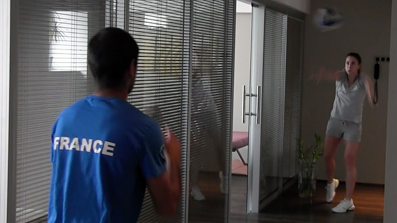 La minute bleue, Fed Cup #CZEFRA : du physique pour commencer