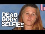 Mujer drogada decide tomarse una foto con un cadáver y luego lanzarlo en un camino abandonado