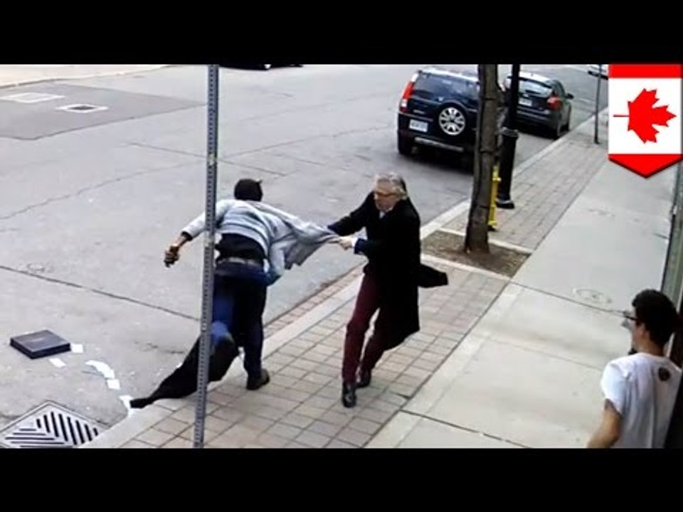 Ladrón recibe una paliza cuando intento robar al dueño de un restaurante en Toronto