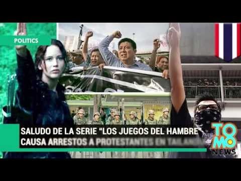 Saludo popular de la serie “Los juegos del Hambre” envía a cinco estudiantes tailandeses a la cárcel