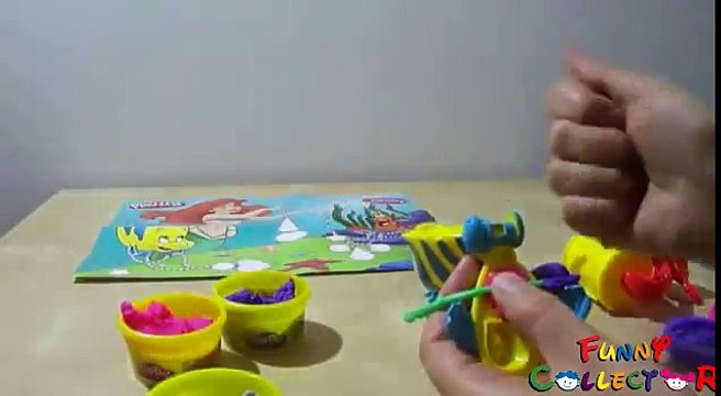 Play Doh Disney Princess Ariel's Jewels and Gems Set-Sparkle , prenses ariel takı seti