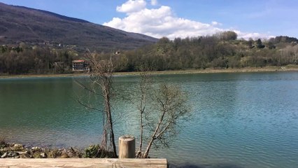 Vue base nature motz espace loisirs fier vue Rhône seyssel