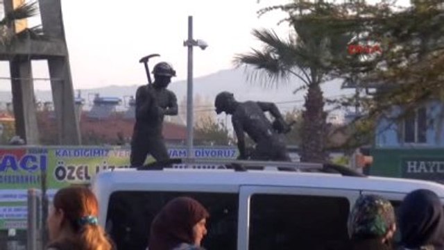 Manisa Madenci Yakınları Soma Davası İçin Akhisar Yolunda