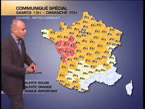 Vidéo Météo Tempête alerte Rouge Actualité Météo en vidéo par La Chaîne Météo Prévisions à 12 jours2