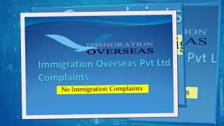 Immigration Overseas Pvt Ltd Complaints