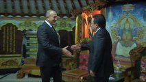 Moğolistan Cumhurbaşkan Elbegdorj, Çavuşoğlu'nu Kabul Etti - Ulan