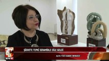 Şiddete tepki seramikle dile geldi