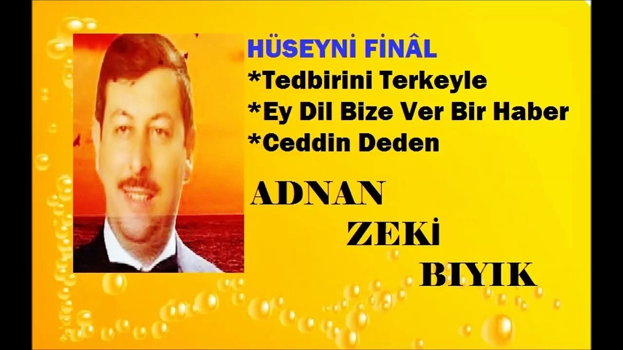 Tedbirini Terkeyle-Ceddin Deden-Adnan Zeki Bıyık