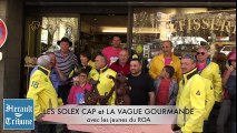 AGDE - 2015 - LES SOLEX CAP et LA VAGUE GOURMANDE  avec les JEUNES du ROA