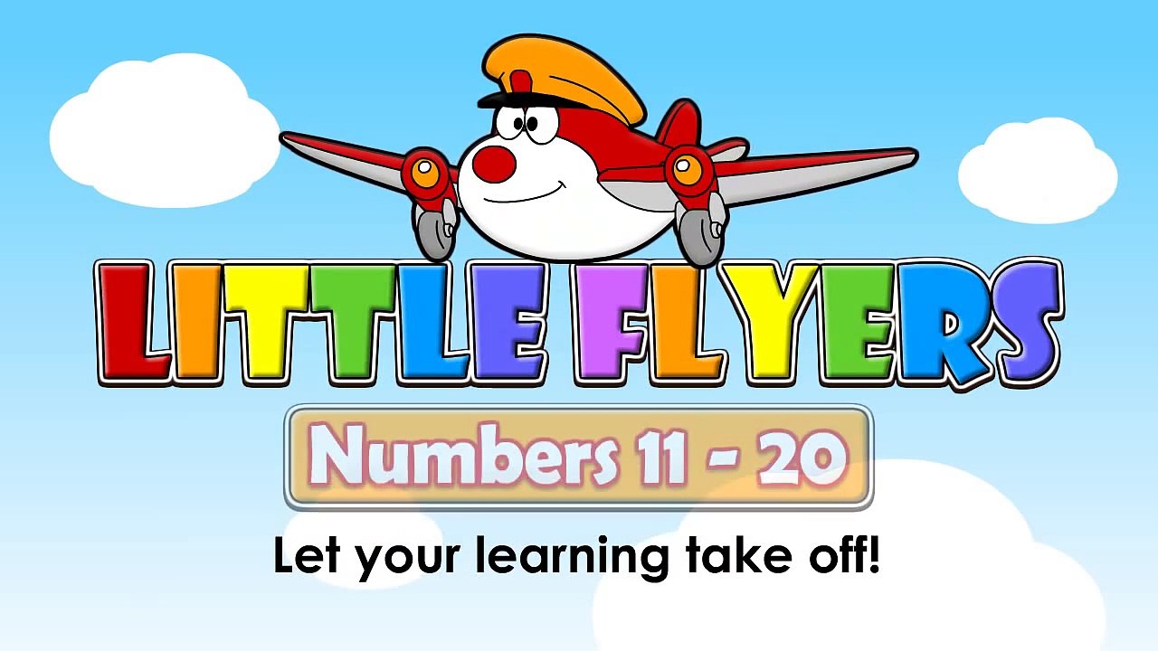 Numbers 11-20 Learning For Kids Little Flyers
