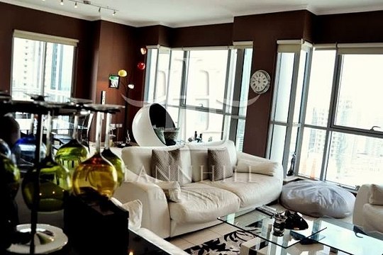 Elegant 2Beds On High Floor with Stunning Views of Burj Khalifa and Fountains